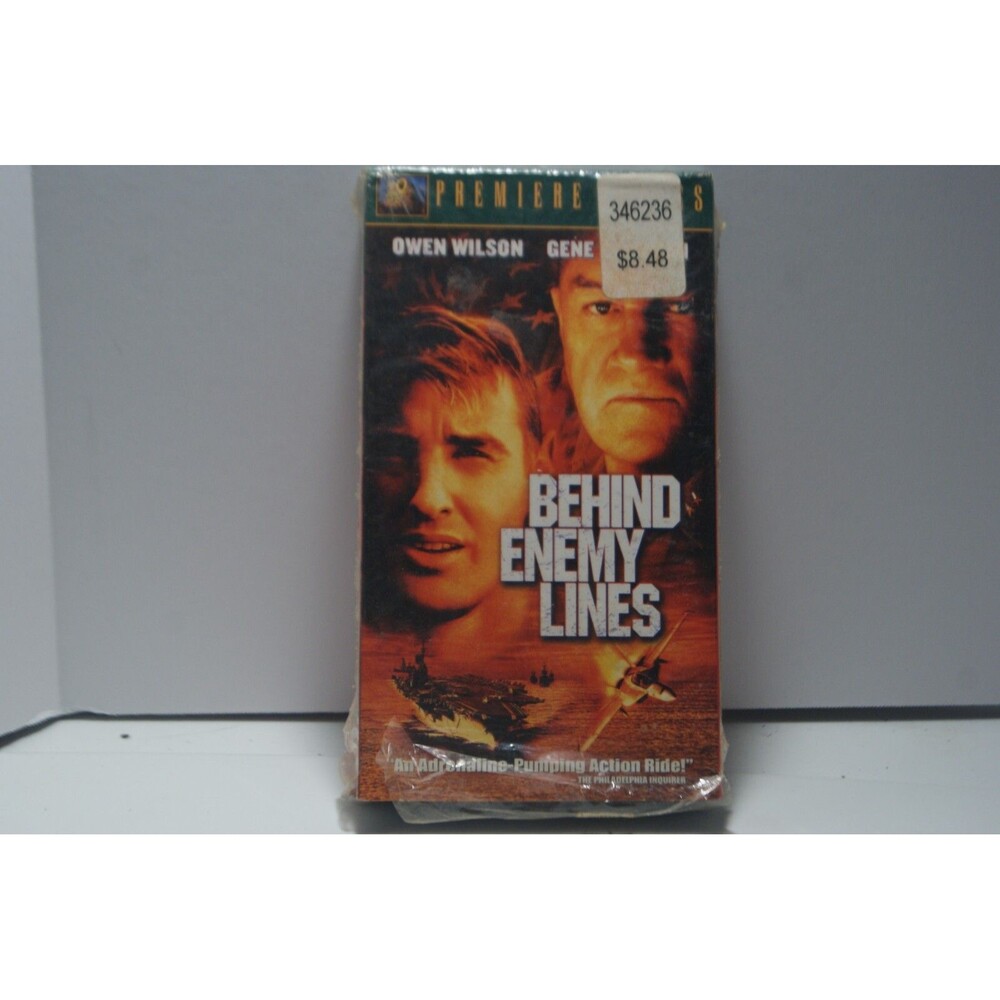 Behind Enemy Lines (VHS) 20th Century Fox Premiere Series Video